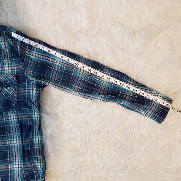 Arizona Blue Flannel / Plaid Button Down - Picture 10 of 10